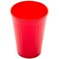 200ml Fluted Tumbler, Red