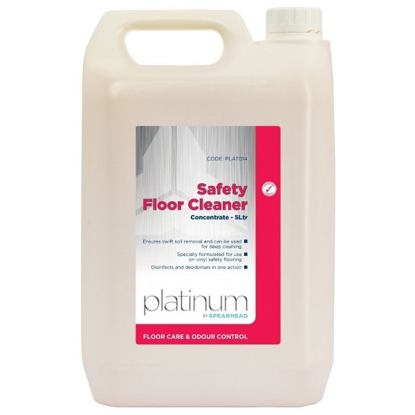 Platinum Safety Floor Cleaner, Concentrate, 5 Litre