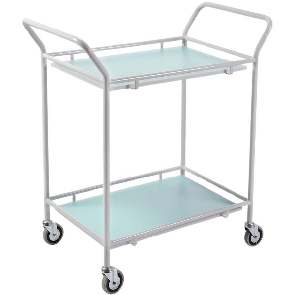 Two Tier Trolley, Laminated Shelves