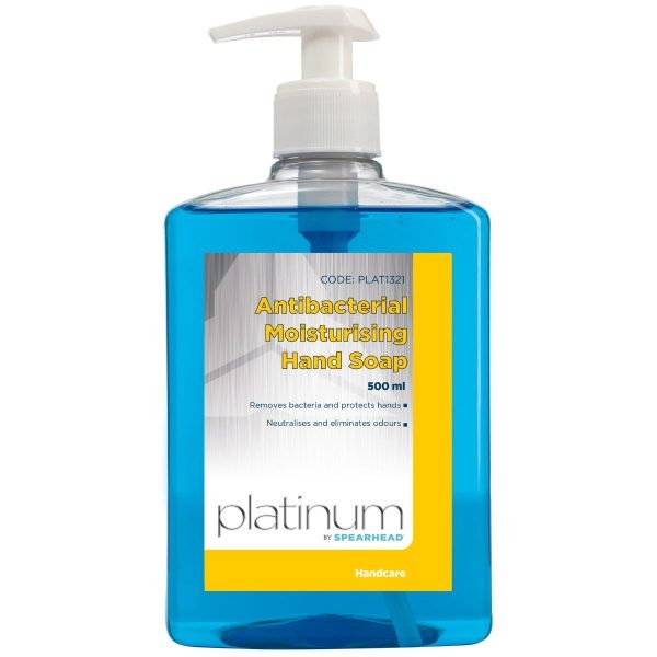 Platinum Antibacterial Moisturising Hand Soap, 500ml