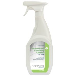 Platinum Professional Sanitising Cleaner, Ready to Use, 750ml