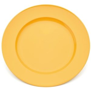 22cm Wide Rim Polycarbonate Dessert Plates