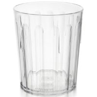 220ml Fluted Tumbler, Clear