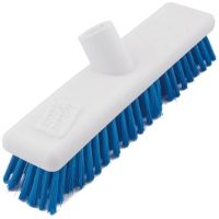12" Soft Hygiene Broom Head, Blue