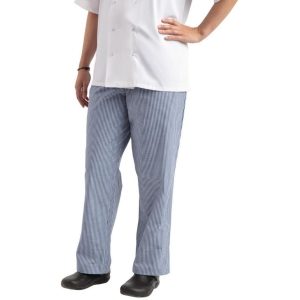 Unisex Chef Trousers Teflon Coated, Small Black Check