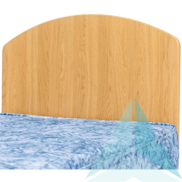 Wooden Keyhole Headboard, 3ft Wide, Medium Oak