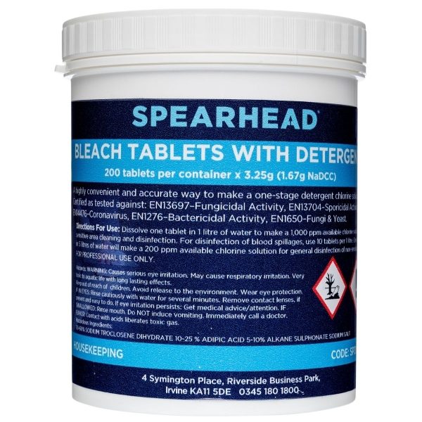 Sanitising Bleach & Detergent Tablets