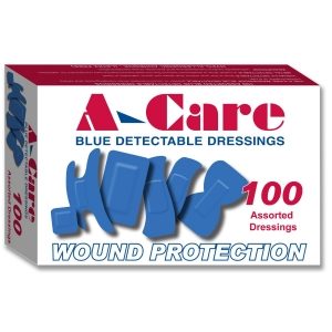 Blue Assorted Plasters, 6 Sizes