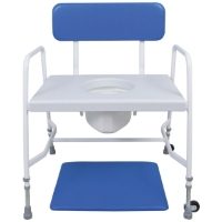 Bariatric Commode, Adjustable Height