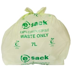 Compostable Caddy Bags, Printed
