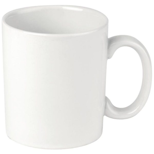 Athena White Mugs, 280ml