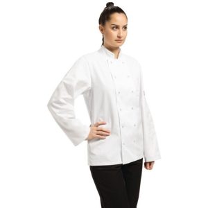 Unisex Chef Jackets, Long Sleeve, White