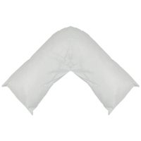 V-Shaped Non-Launder Wipe Clean Pillow