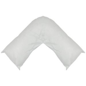 V-Shaped Non-Launder Wipe Clean Pillow