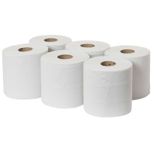 2 Ply Soft White Standard Centrefeed Rolls
