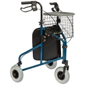 Alerta Three-Wheel Walker With Basket