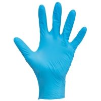 Nitrile Blue Powder Free Gloves