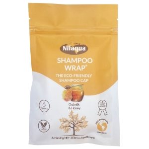 Biodegradable Rinse Free Shampoo Cap, Oatmilk & Honey