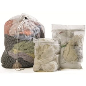 Net Laundry Bags with Zip