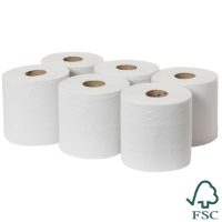 1 Ply Soft White Standard Centre Feed Rolls