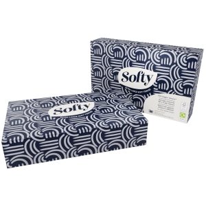 2 Ply White Luxury Large Tissues