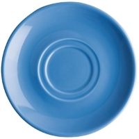 Olympia Heritage Double Well Saucers, Blue, 16cm