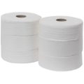 2 Ply Soft White Jumbo Toilet Rolls, 2¼" Core