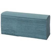 1 Ply Blue Z-Fold Hand Towels