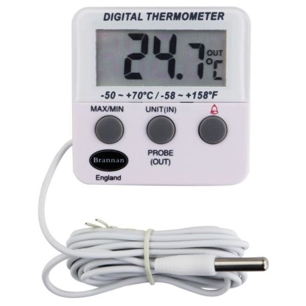 Digital In/Out Max/Min Thermometer