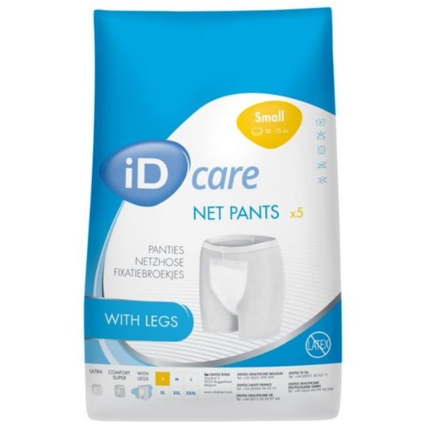 iD Net Pants With Legs Fixation Pants, Small