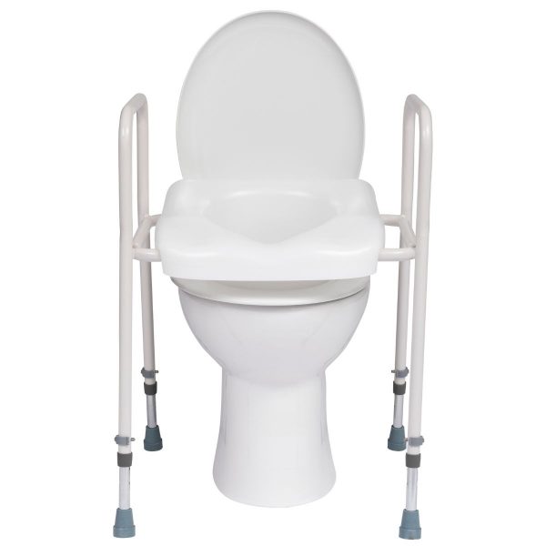 Toilet Seat Aid, Adjustable Height