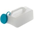 Male Urinal With Cap & Handle, 1 Litre