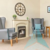 Ashford Armchair in Zest Ash With Zest Emerald Piping