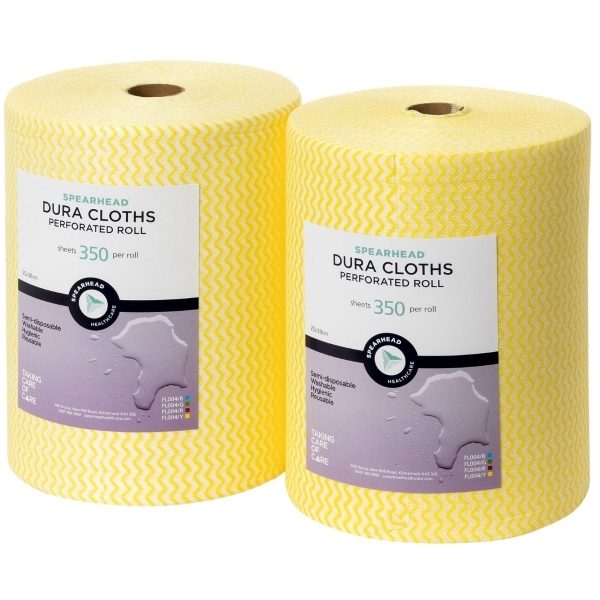 Dura Cloth Rolls, Yellow