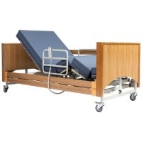 Rotate-Stand-Up Profiling Bed, Oak